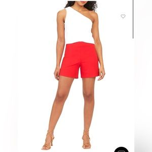 Spanx On-the-Go Shorts; True Red; Size Medium; NWT